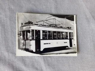 Postal Tranvía Madrid