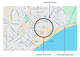 Piso en alquiler en Centro Urbano en Estepona