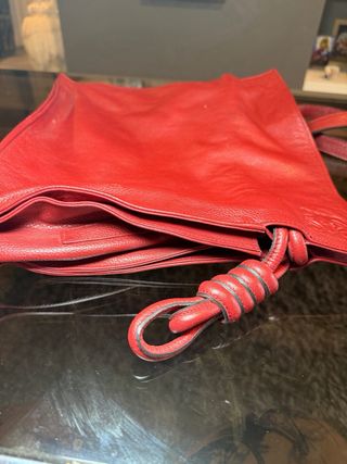 Bolso Loewe Vintage Rojo Piel