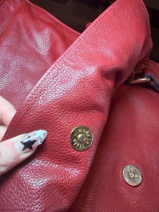 Bolso Loewe Vintage Rojo Piel