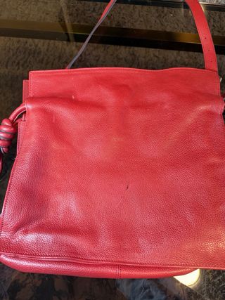 Bolso Loewe Vintage Rojo Piel