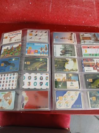 120 Tarjetas Telefónicas Mundiales