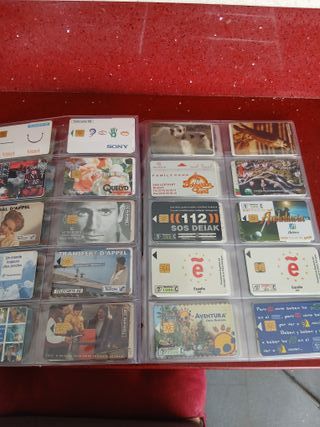 120 Tarjetas Telefónicas Mundiales