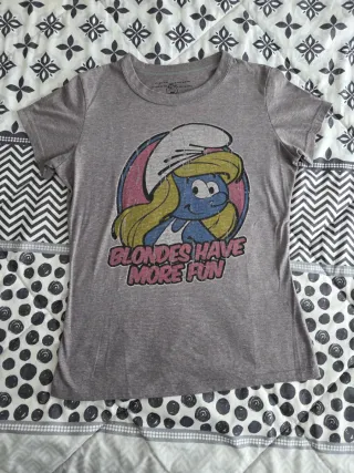 Camiseta Pitufina de manga corta