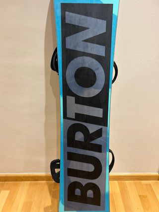 Tabla Snowboard Burton con Fijaciones