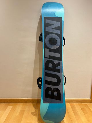 Tabla Snowboard Burton con Fijaciones