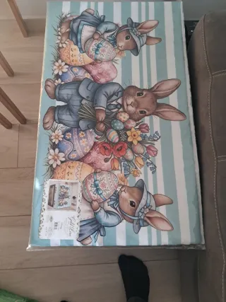 Coprifornelli Pasquale con Coniglietti