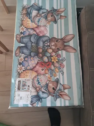 Coprifornelli Pasquale con Coniglietti