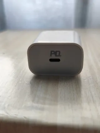 Cargador USB-C Carga Rápida 25W (PD & PPS)