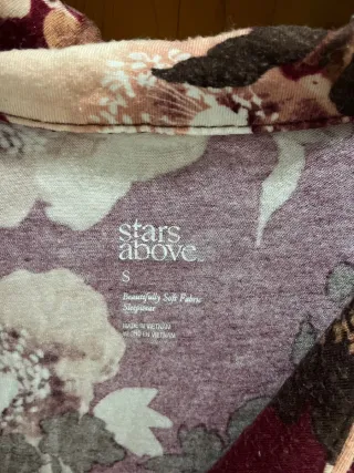 Blusa Stars Above donna taglia S bordeaux camicia