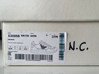 Zapatillas Emporio Armani Mujer Talla 37