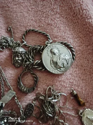 Conjunto de Joyas de Plata