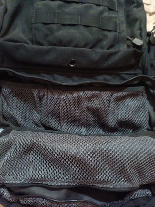 Mochila táctica negra Camelback