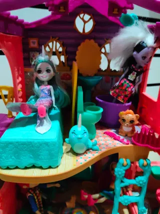 Jueguete Super casa Bosque Enchantimals Muñecas