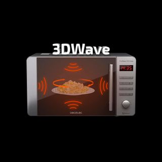 Microondas Cecotec Inox 20L