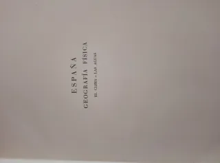 Geografía España y Portugal Tomo I y II.