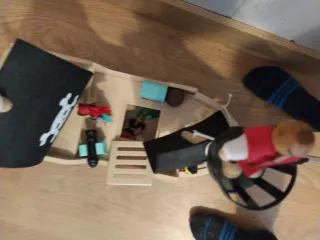 Barco Pirata de Madera para Niños