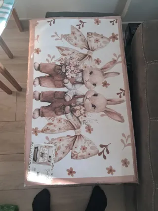 Copriforno Pasquale con Coniglietti