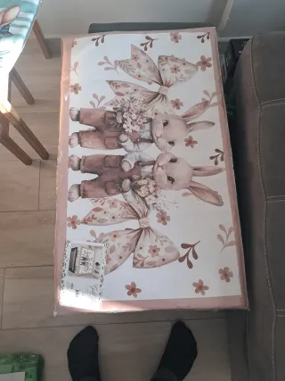 Copriforno Pasquale con Coniglietti