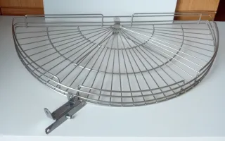 Organizador esquinero metálico cocina