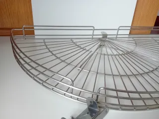 Organizador esquinero metálico cocina