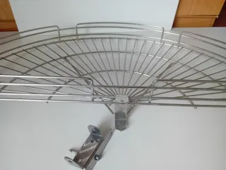 Organizador esquinero metálico cocina