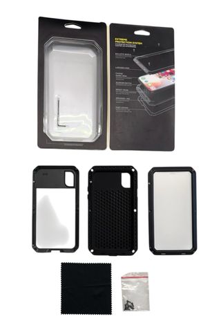 Custodia Focusor iPhone XR - Rugged - Nera