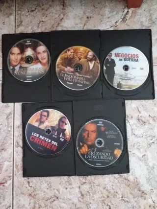 5 DVD Cine de Accion y Suspese Grandes Titulos