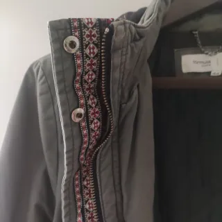 Parka verde militar Formula Joven