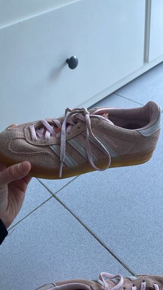 Adidas Gazelle Beige/Rosa