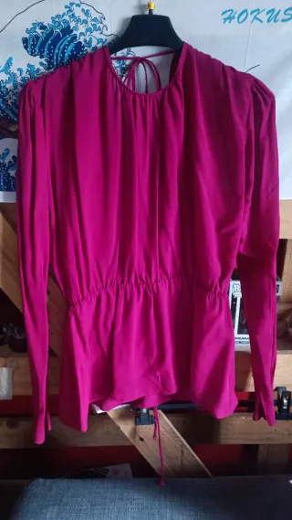 Blusa Zara fucsia