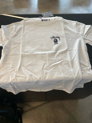 T-shirt Bape Stussy Ape nuova con cartellino