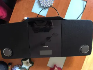 Philips Radio CD con Adaptador iPhone