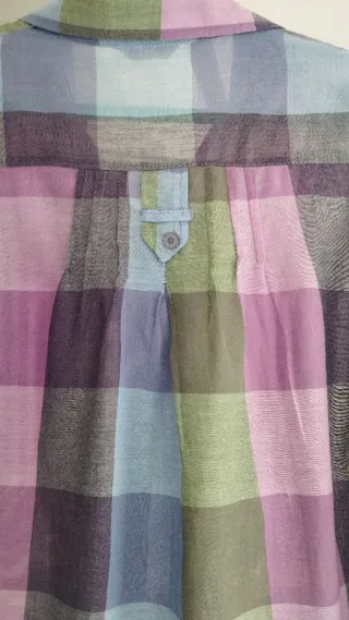 Blusón cuadros colores