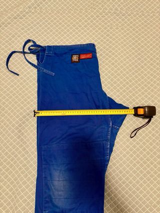 Pantalón de judo azul
