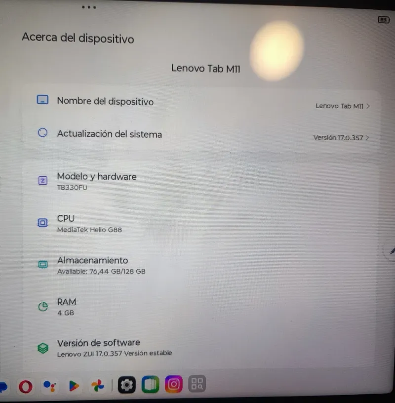 Tablet Negra y Multicolor afbeelding 5