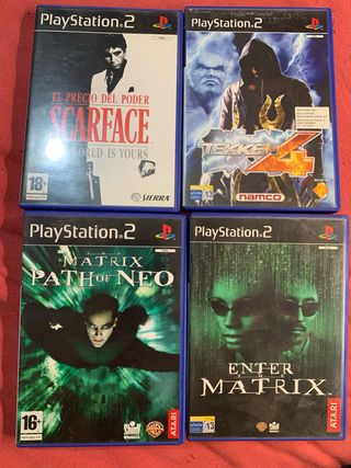 Lote 8 Juegos PS2 + Consola