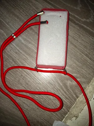 Funda Silicona Líquida C/Colgante Pixel 7/8/8A Roj