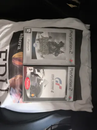 PS2 Gran Turismo 4 e Medal of Honor