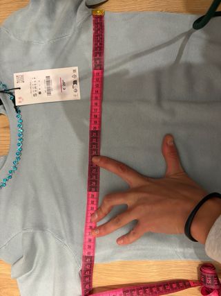 Jersey brillo piedras Zara Talla S