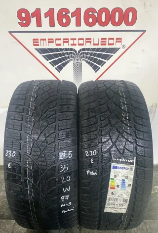 255 35 20 W DUNLOP RUEDA PREMIUM YA MONTADA