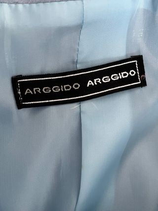 Abrigo azul elegante