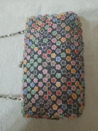 Pochette  da sera floreale vintage