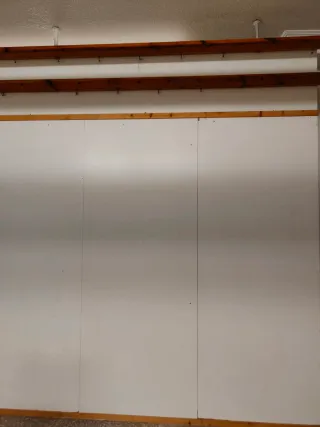 Placas aglomerado blanco( cinco).