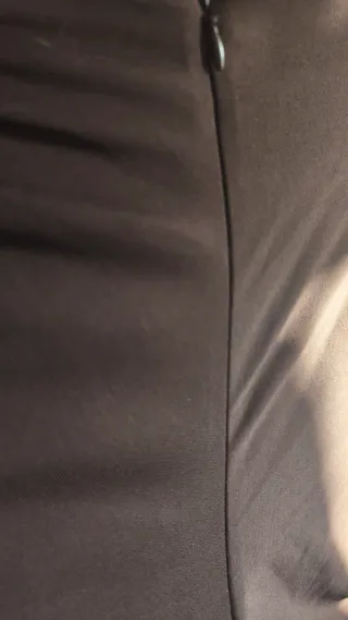 Vestido marrón elegante drapeado