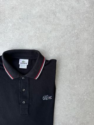 Polo Lacoste Uomo Nero Taglia L