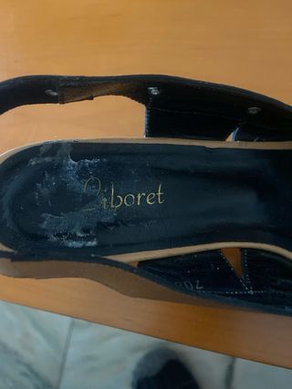 Zapatos de tacón beige