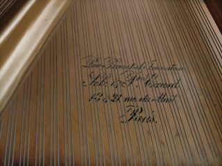 Piano de Cola Erard 1933 Palosanto. Impecable.