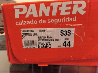 Zapatos de seguridad PANTER negros