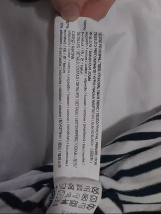 Camiseta Pull&Bear rayas manga corta